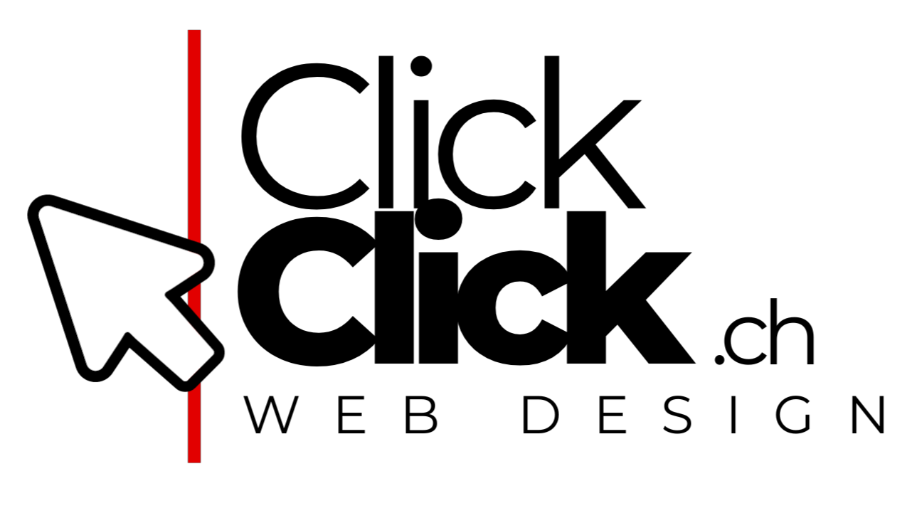 Logo Rectangle Officiel de ClickClick.ch – Spécialiste du Design de Sites Internet en Suisse